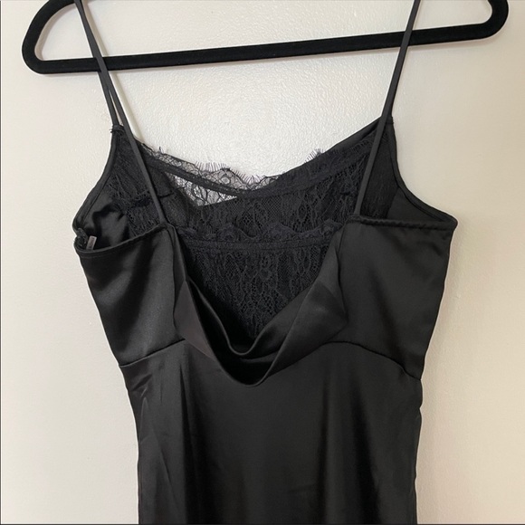 Vici Collection black satin dress - Picture 8 of 10